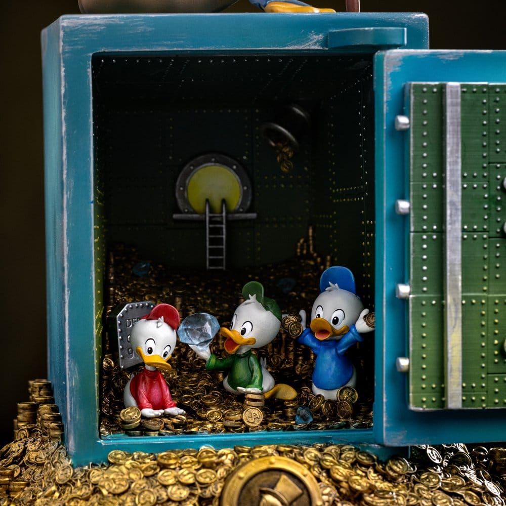Duck Tales statuette 1/10 Art Scale Uncle Scrooge McDuck and Nephews 30 cm