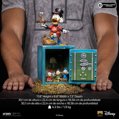Duck Tales statuette 1/10 Art Scale Uncle Scrooge McDuck and Nephews 30 cm