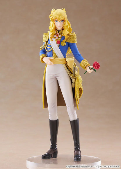 Figurine Lady Oscar de La Rose de Versailles par Good Smile Company, représentation détaillée de Lady Oscar en pose dynamique