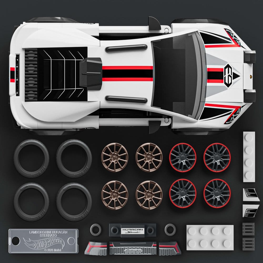Hot Wheels Speed – Mattel Brick Shop Lamborghini Huracán Sterrato 1/32