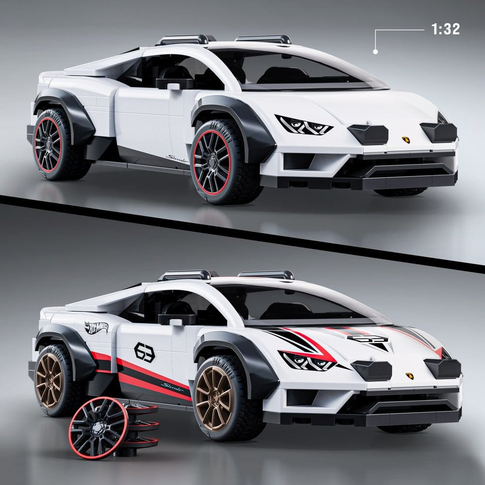 Hot Wheels Speed – Mattel Brick Shop Lamborghini Huracán Sterrato 1/32