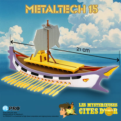 Les Mystérieuses Cités d'Or – Metaltech 15 Solaris 21 cm