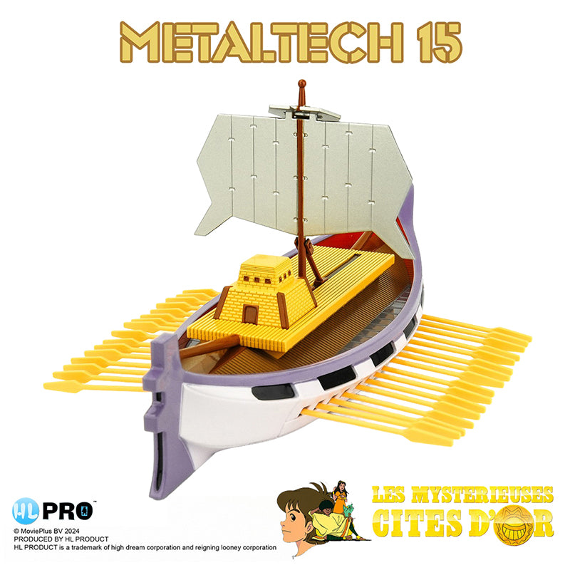 Les Mystérieuses Cités d'Or – Metaltech 15 Solaris 21 cm