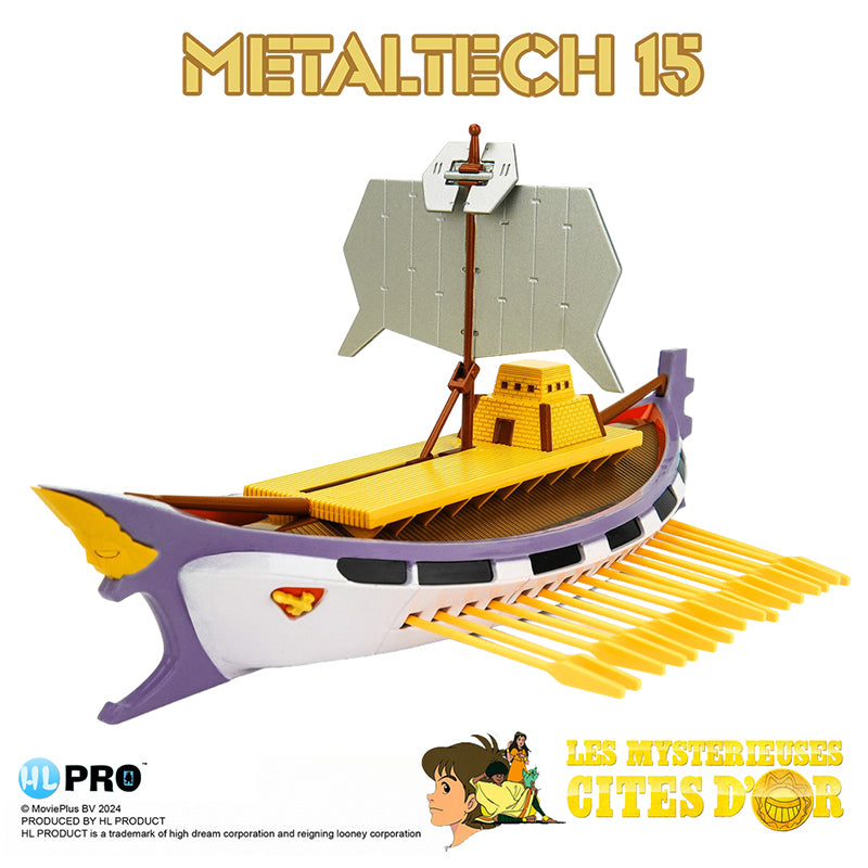 Les Mystérieuses Cités d'Or – Metaltech 15 Solaris 21 cm