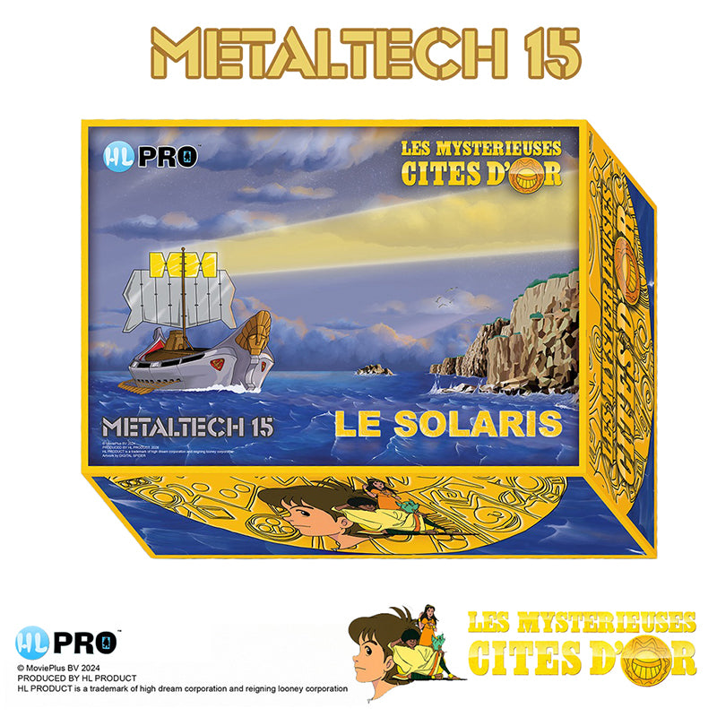 Les Mystérieuses Cités d'Or – Metaltech 15 Solaris 21 cm