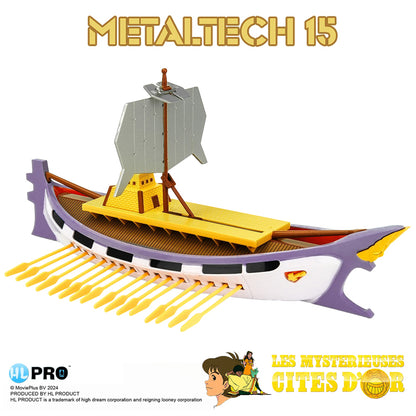 Les Mystérieuses Cités d'Or – Metaltech 15 Solaris 21 cm