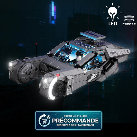 Véhicule à construire lumineux Lumibricks Blade Runner 2049 – K’s Spinner 23001 en briques de construction