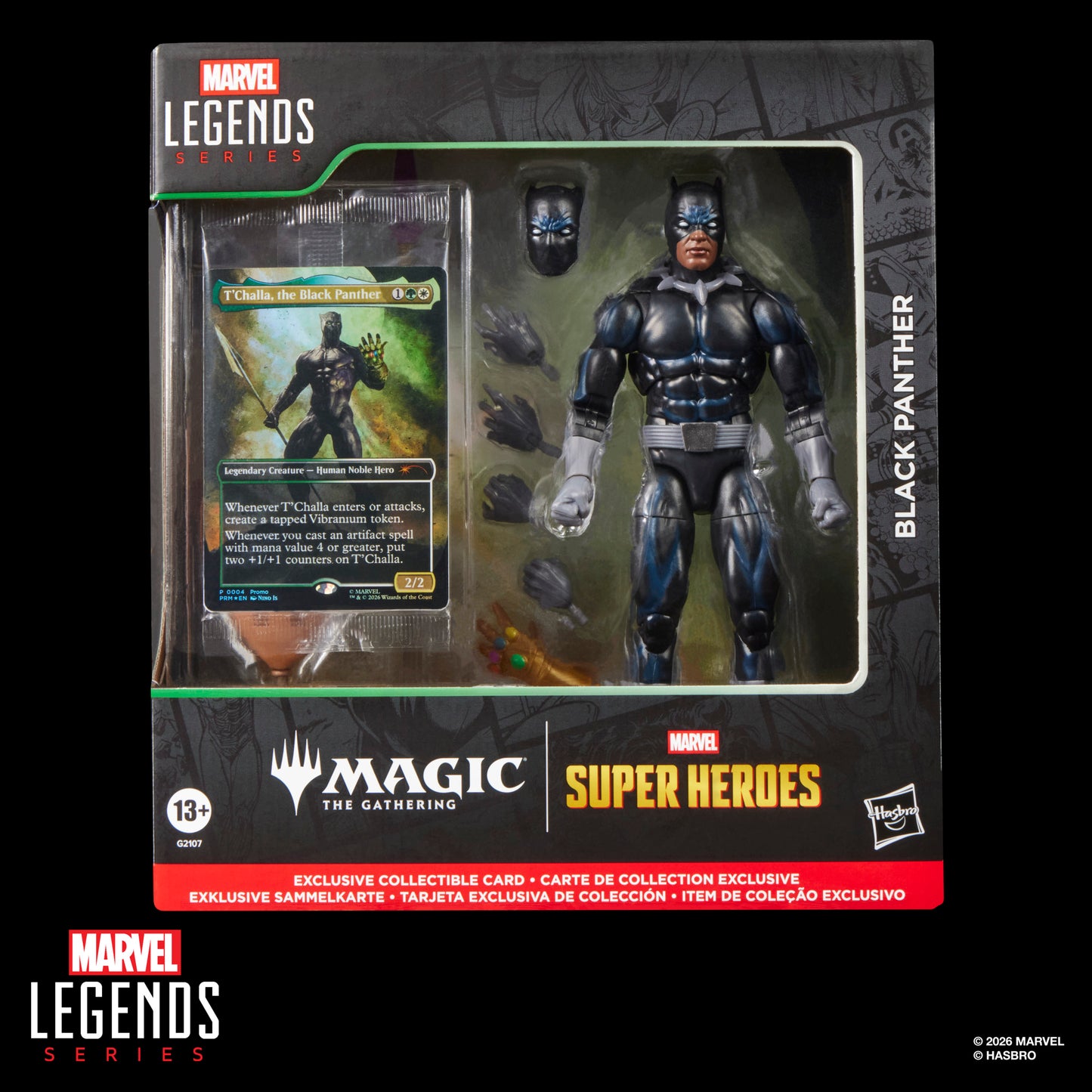 Marvel Legends Series – Marvel Super Heroes Magic: The Gathering – Black Panther