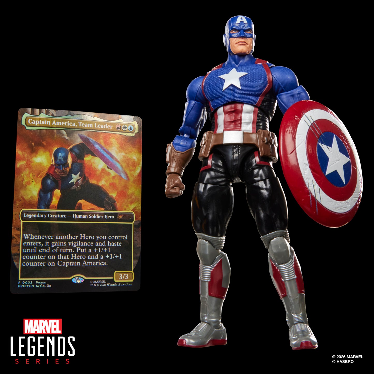 Marvel Legends Series – Marvel Super Heroes Magic: The Gathering – Captain America (Avengers: Twilight)