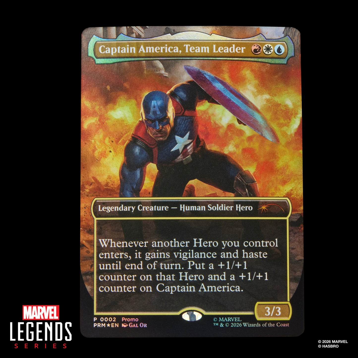 Marvel Legends Series – Marvel Super Heroes Magic: The Gathering – Captain America (Avengers: Twilight)