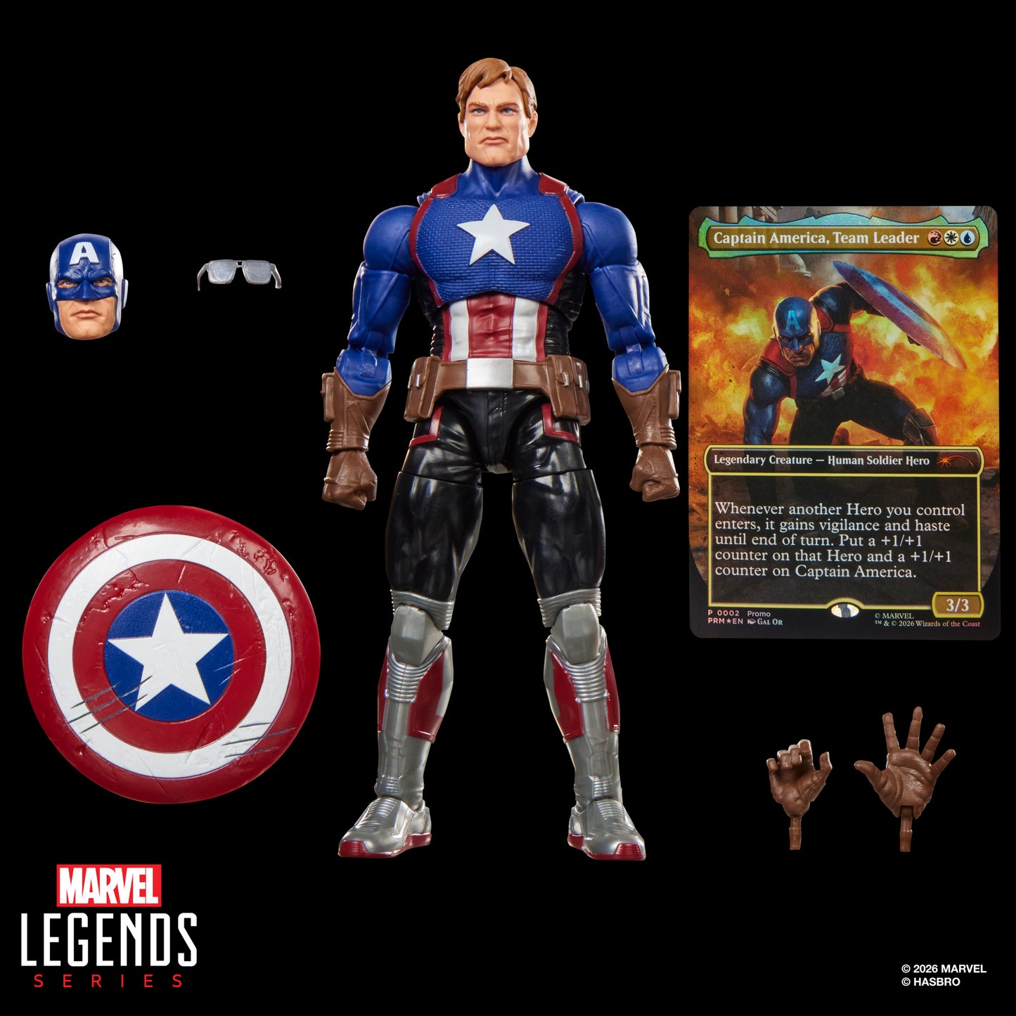 Marvel Legends Series – Marvel Super Heroes Magic: The Gathering – Captain America (Avengers: Twilight)