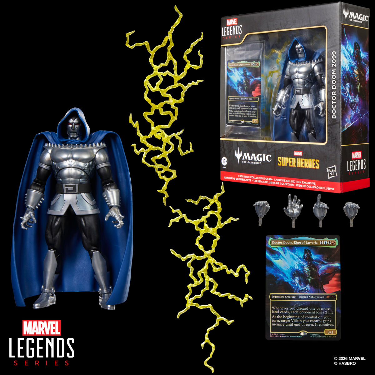Marvel Legends Series – Marvel Super Heroes Magic: The Gathering – Doom 2099