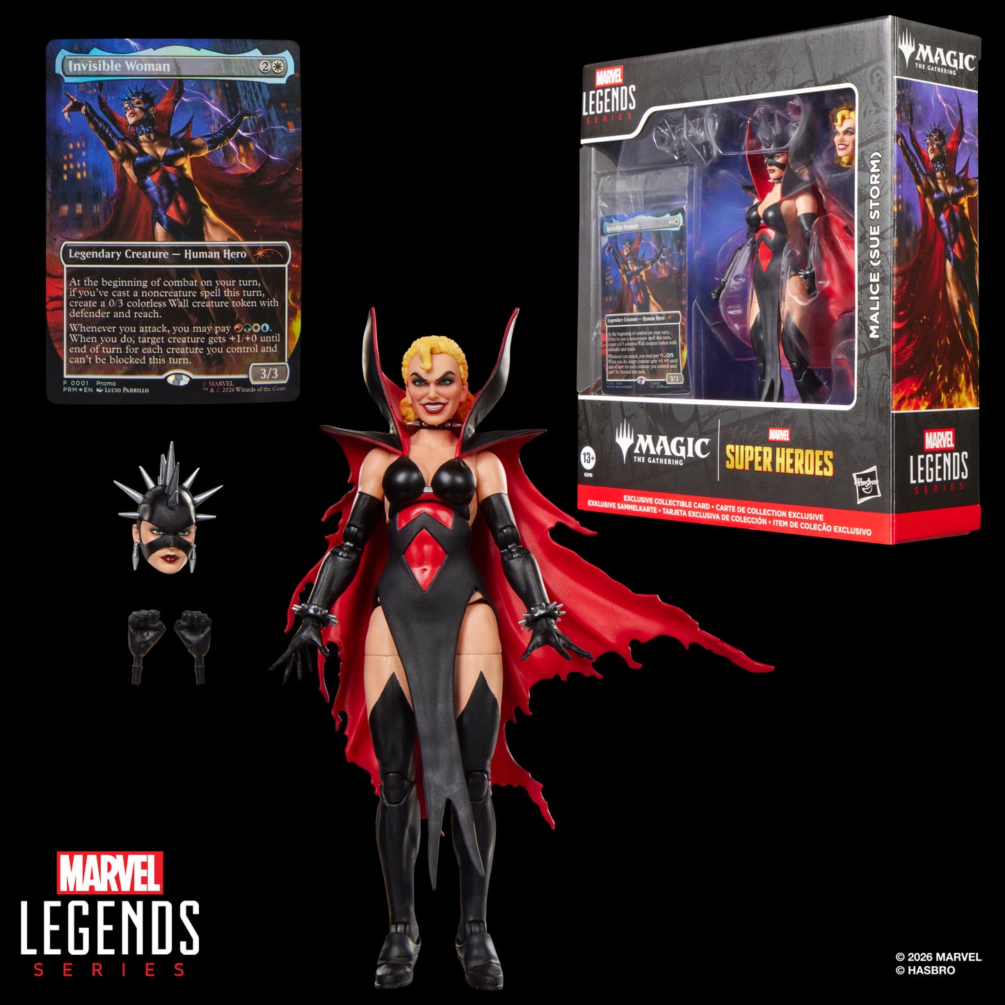 Marvel Legends Series – Marvel Super Heroes Magic: The Gathering – Malice (Sue Storm)