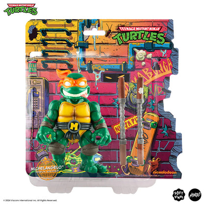 Tmnt Teenage Mutant Ninja Turtles Mondo Soft Vinyl Figure Michelangelo