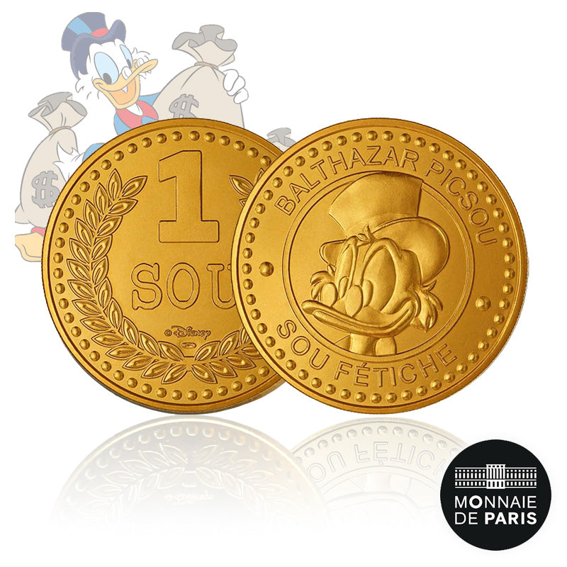 Disney – Monnaie de Paris – Sou fétiche de Picsou