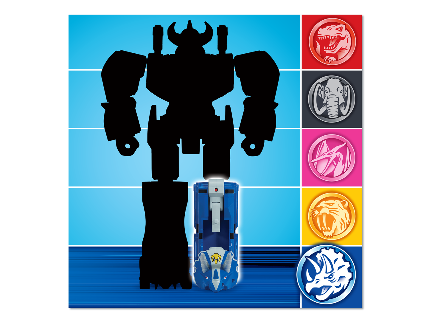 Power Rangers DX Zord Triceratops - Toys Legacy Collection