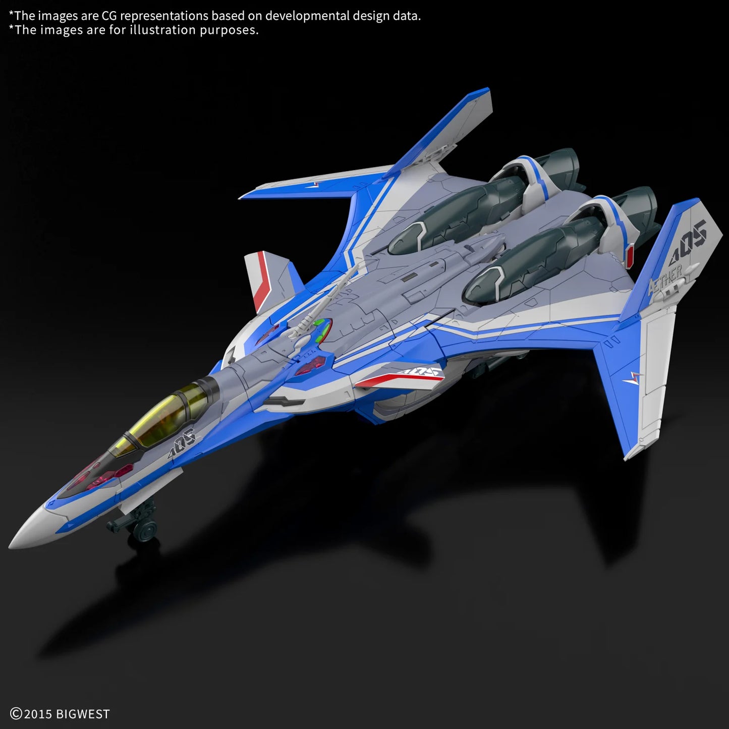 Macross Delta – HG 1/100 VF-31J Siegfried – Hayate Immelmann