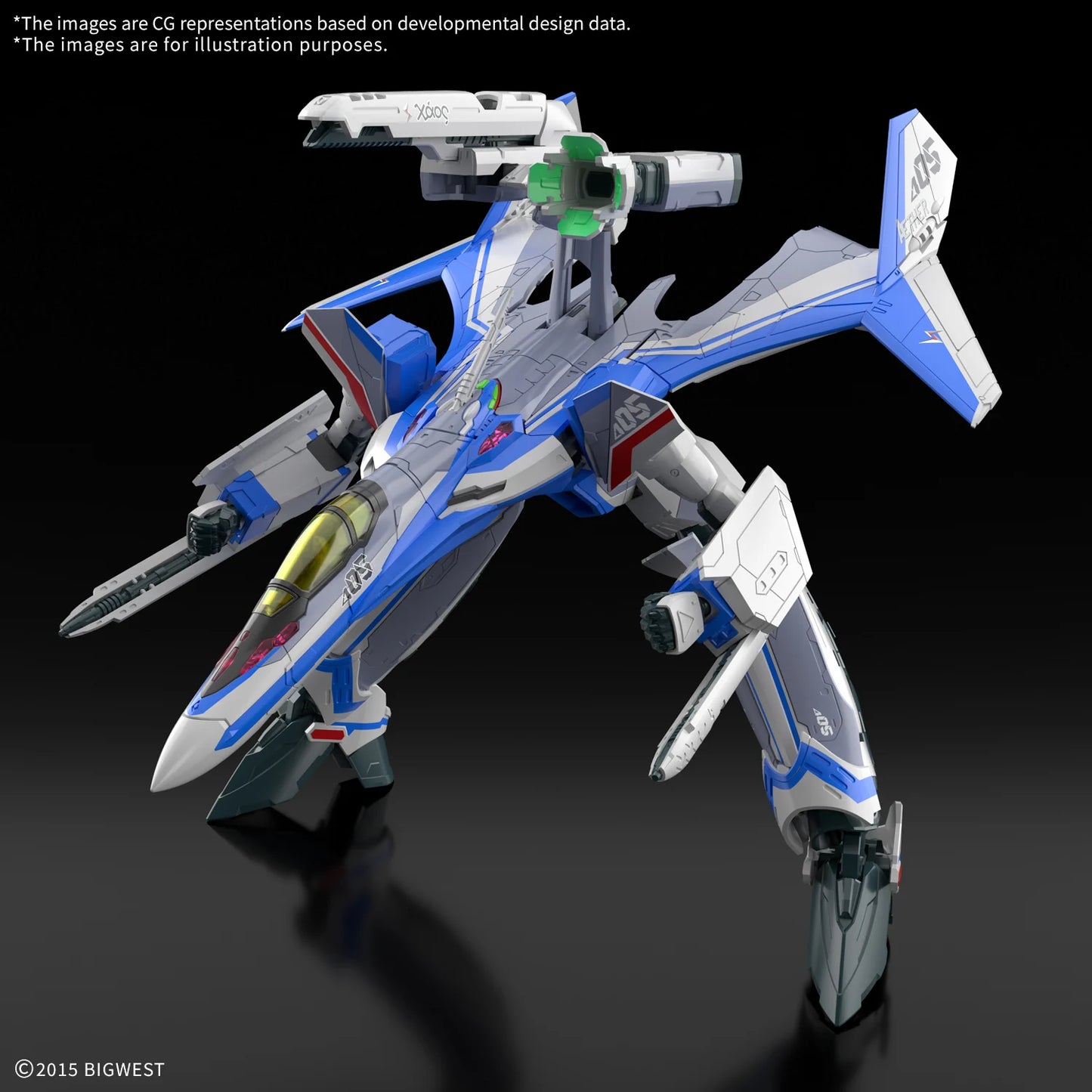 Macross Delta – HG 1/100 VF-31J Siegfried – Hayate Immelmann