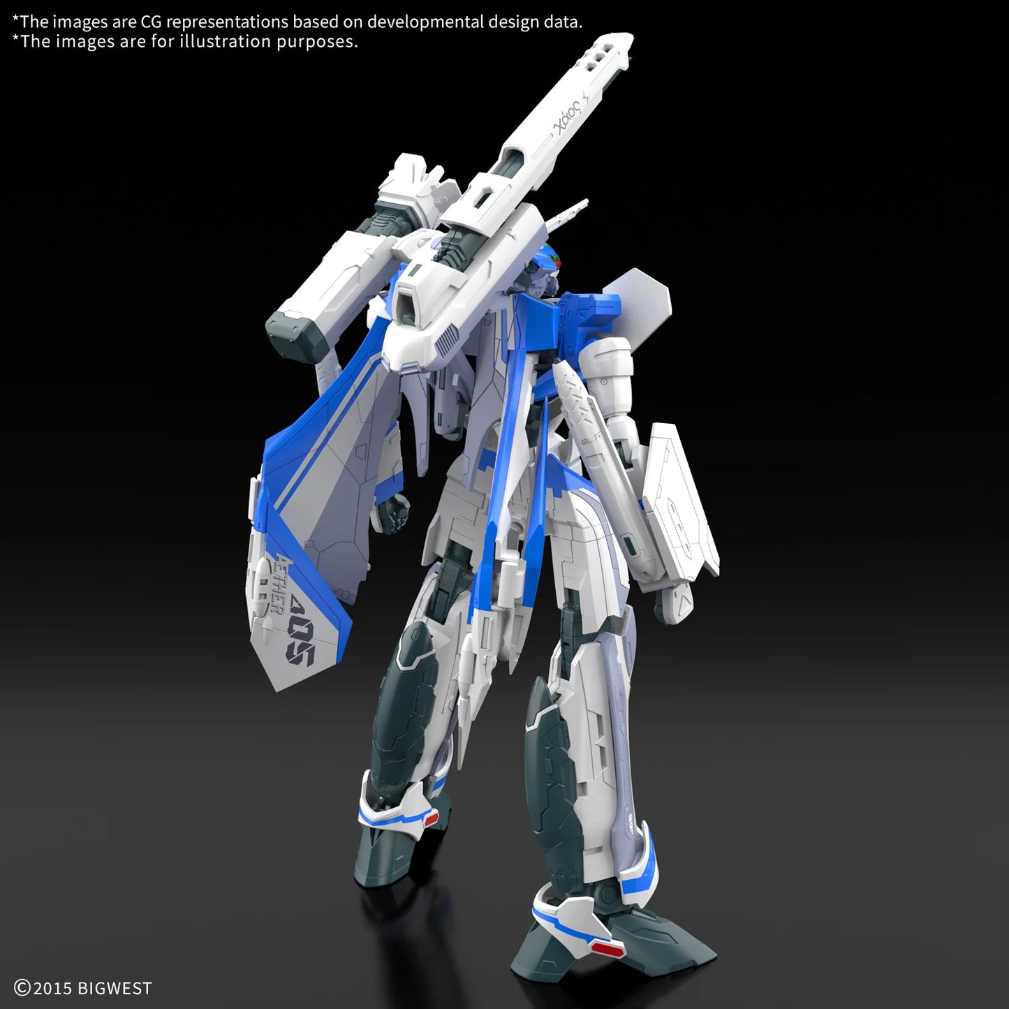 Macross Delta – HG 1/100 VF-31J Siegfried – Hayate Immelmann