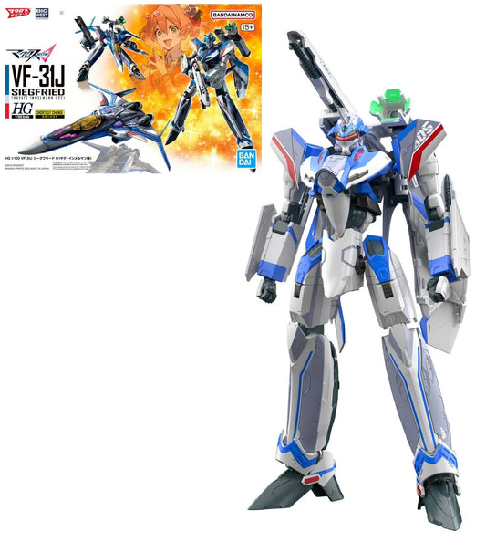Macross Delta – HG 1/100 VF-31J Siegfried – Hayate Immelmann