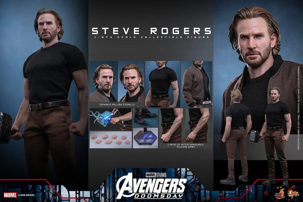 Marvel Avengers: Doomsday – Steve Rogers – Movie Masterpiece 1/6 – 31 cm