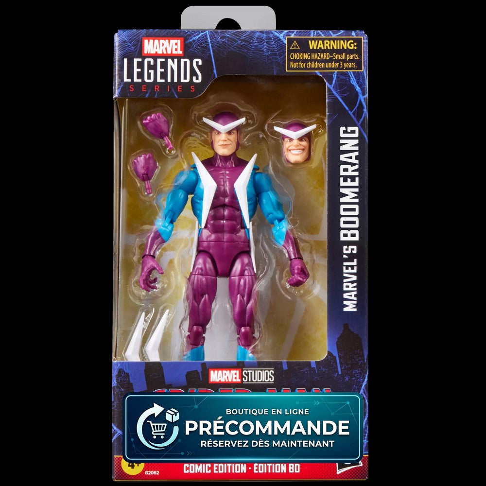 Marvel Legends Series : coffret Spider-Man, le Lézard de Marvel et Electro de Marvel