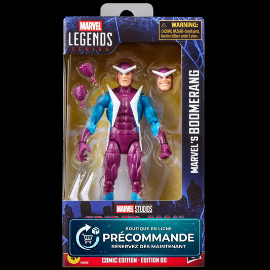 Marvel Legends Series : coffret Spider-Man, le Lézard de Marvel et Electro de Marvel