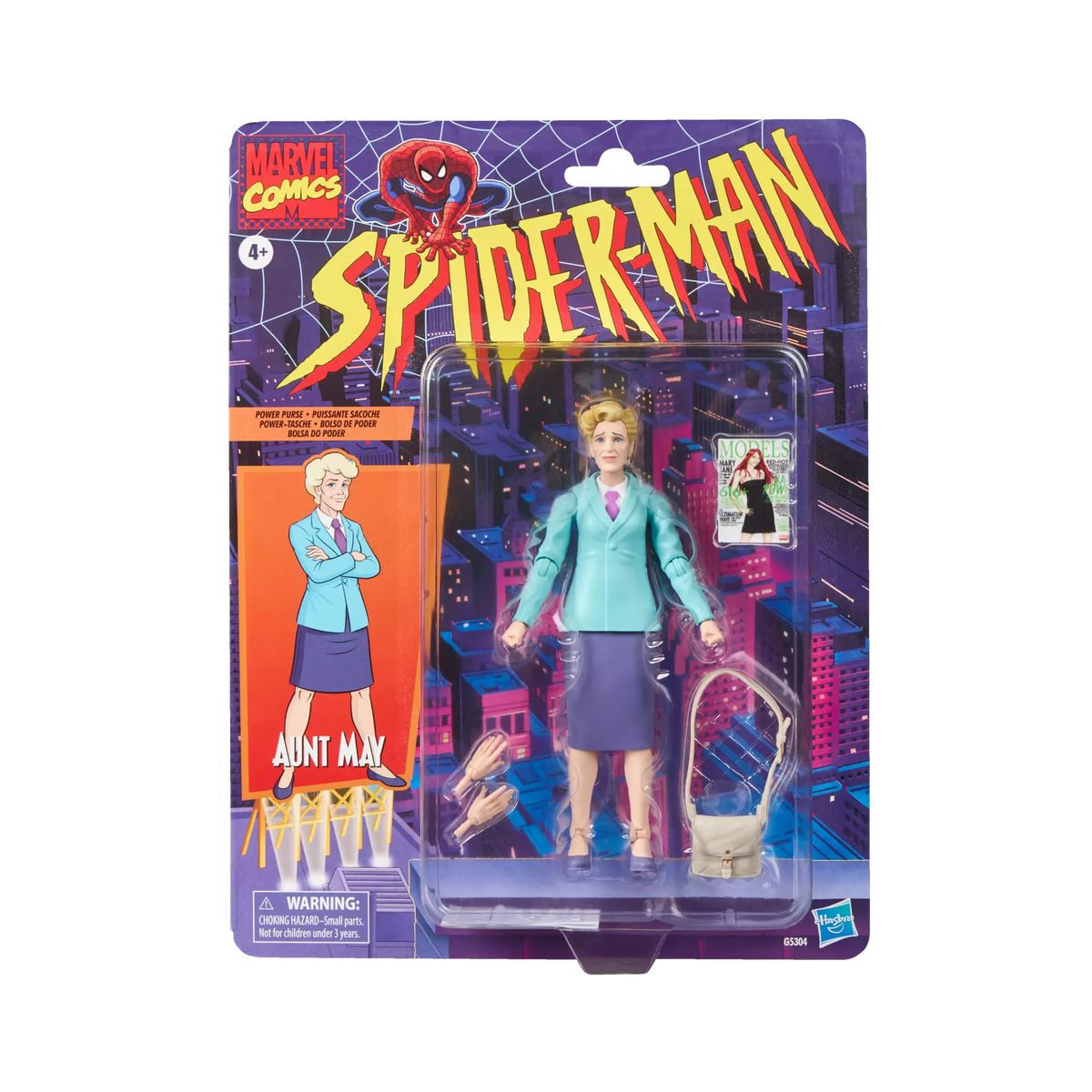 Marvel Legends Vintage – Spider-Man Aunt May – Figurine 15 cm