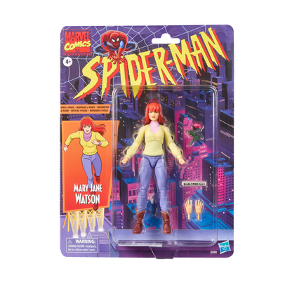 Marvel Legends Vintage – Spider-Man Mary Jane – Figurine 15 cm