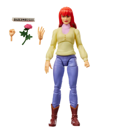 Marvel Legends Vintage – Spider-Man Mary Jane – Figurine 15 cm