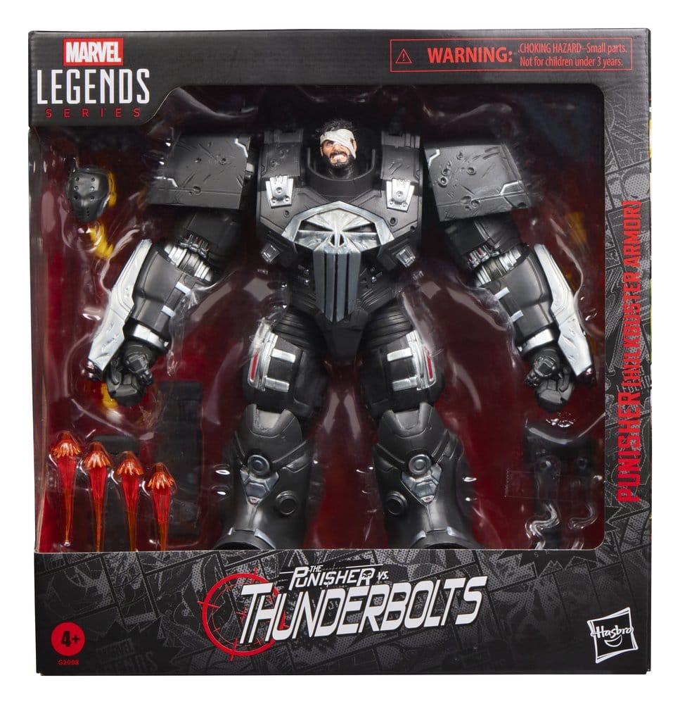 Figurine Hasbro Marvel Legends Punisher en armure Hulkbuster, 15 cm