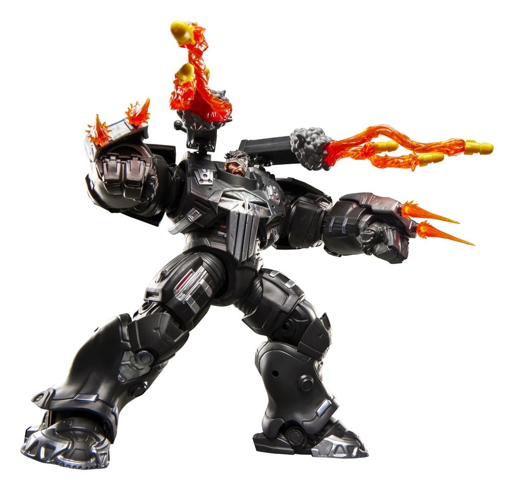 Figurine Hasbro Marvel Legends Punisher en armure Hulkbuster, 15 cm, vue détaillée
