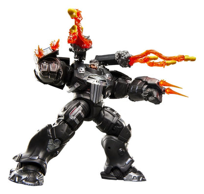 Figurine Hasbro Marvel Legends Punisher en armure Hulkbuster, 15 cm, vue détaillée