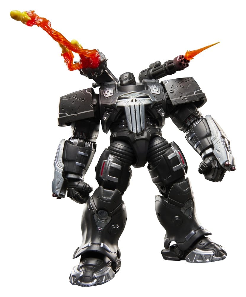 Figurine Hasbro Marvel Legends Punisher en armure Hulkbuster, 15 cm, vue détaillée