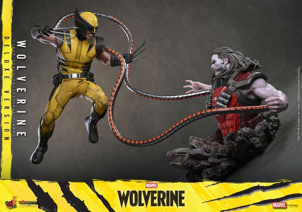Marvel Video Game Masterpiece – Wolverine 1/6 Deluxe Version 29 cm