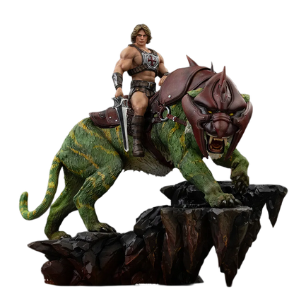 Masters of the Universe 2026 – Statue He-Man & Battle Cat Deluxe Art Scale 1/10 par Iron Studios