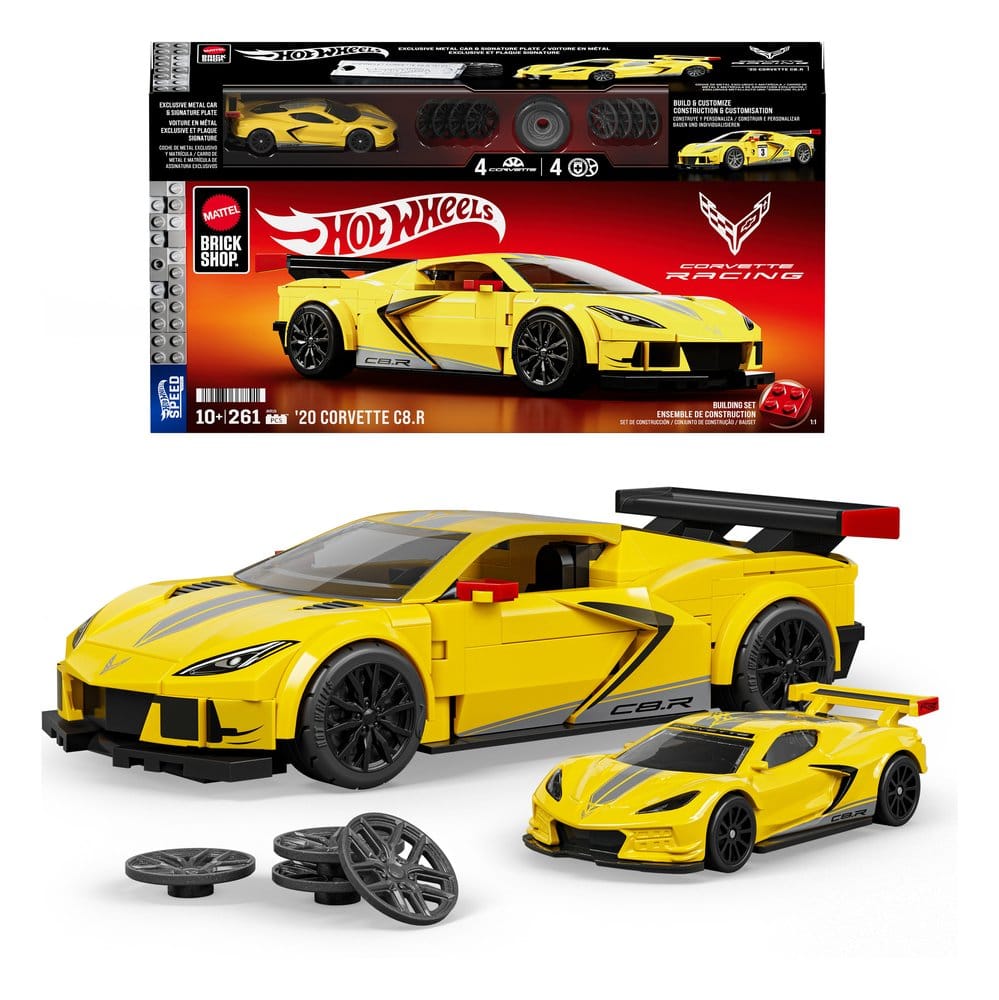 Hot Wheels Speed – Mattel Brick Shop ‘20 Corvette C8.R 1/32