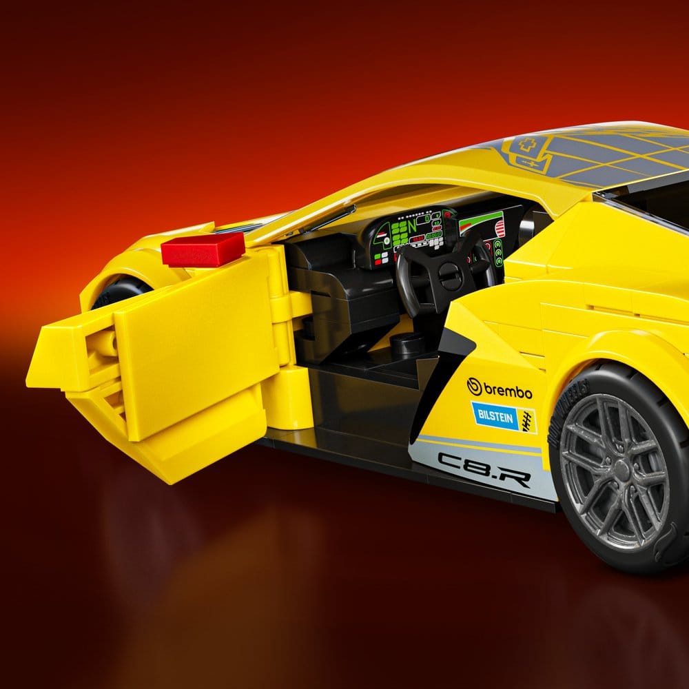 Hot Wheels Speed – Mattel Brick Shop ‘20 Corvette C8.R 1/32