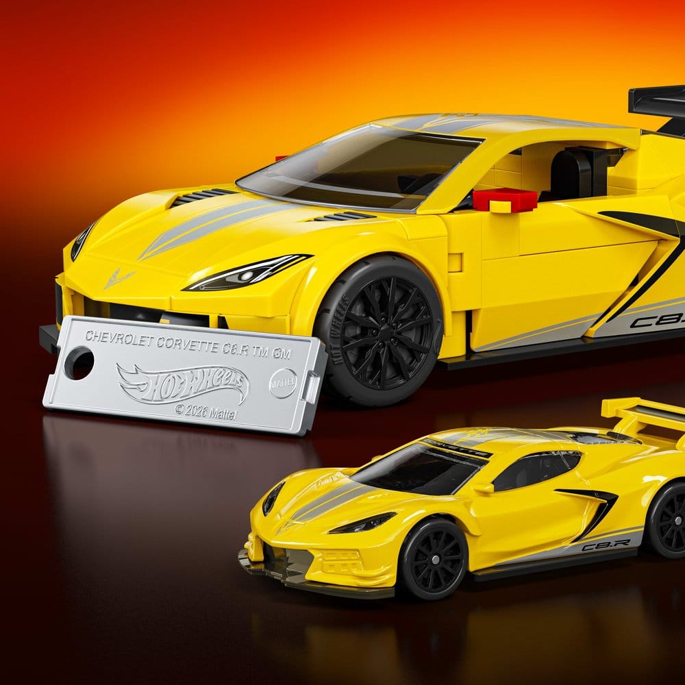 Hot Wheels Speed – Mattel Brick Shop ‘20 Corvette C8.R 1/32