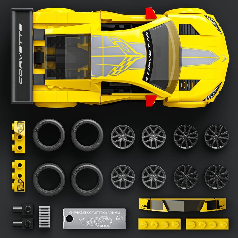 Hot Wheels Speed – Mattel Brick Shop ‘20 Corvette C8.R 1/32