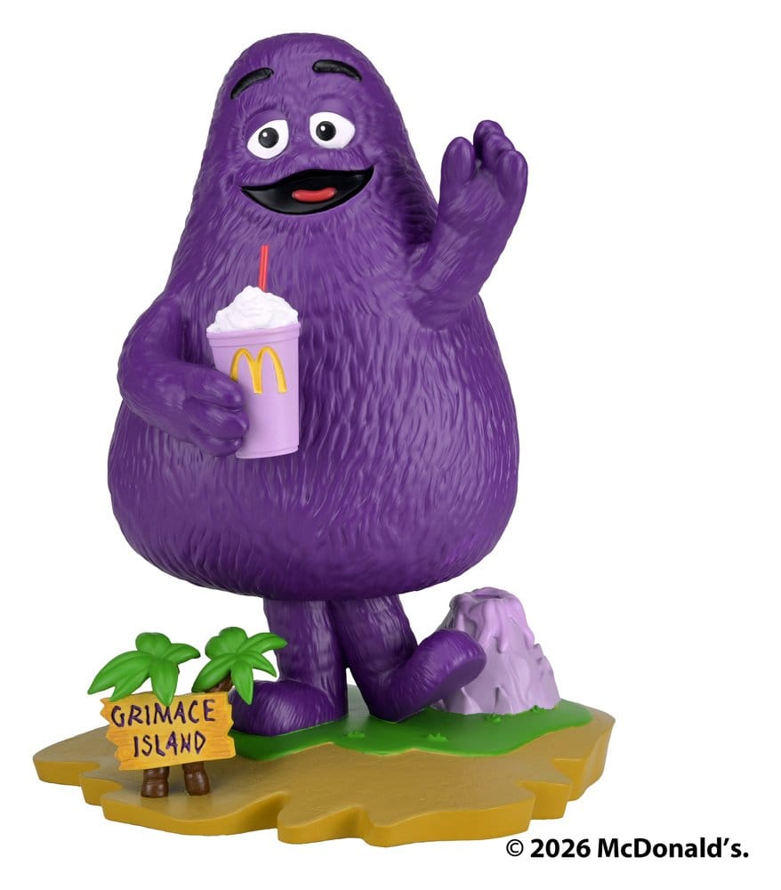 McDonald's – Tête Branlante Grimace 20,3 cm – NECA