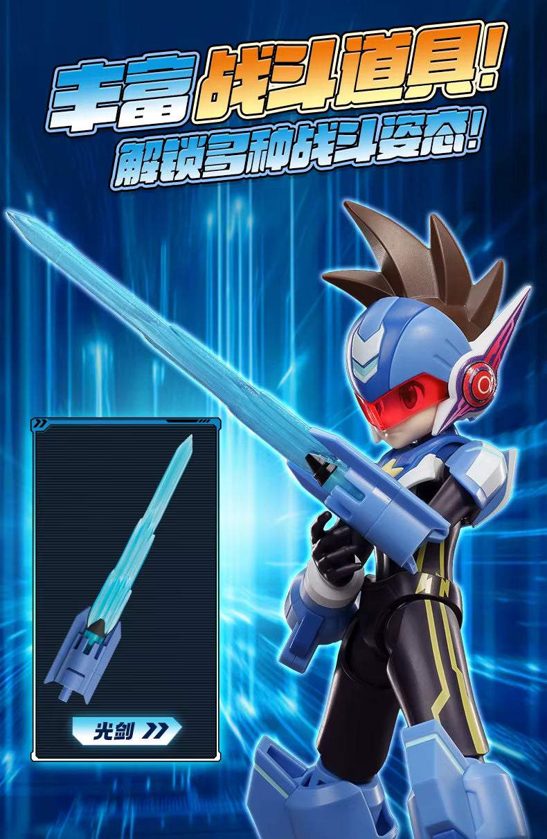 Mega Man Shooting Star – Blokees Champion Class 01 – Model Kit