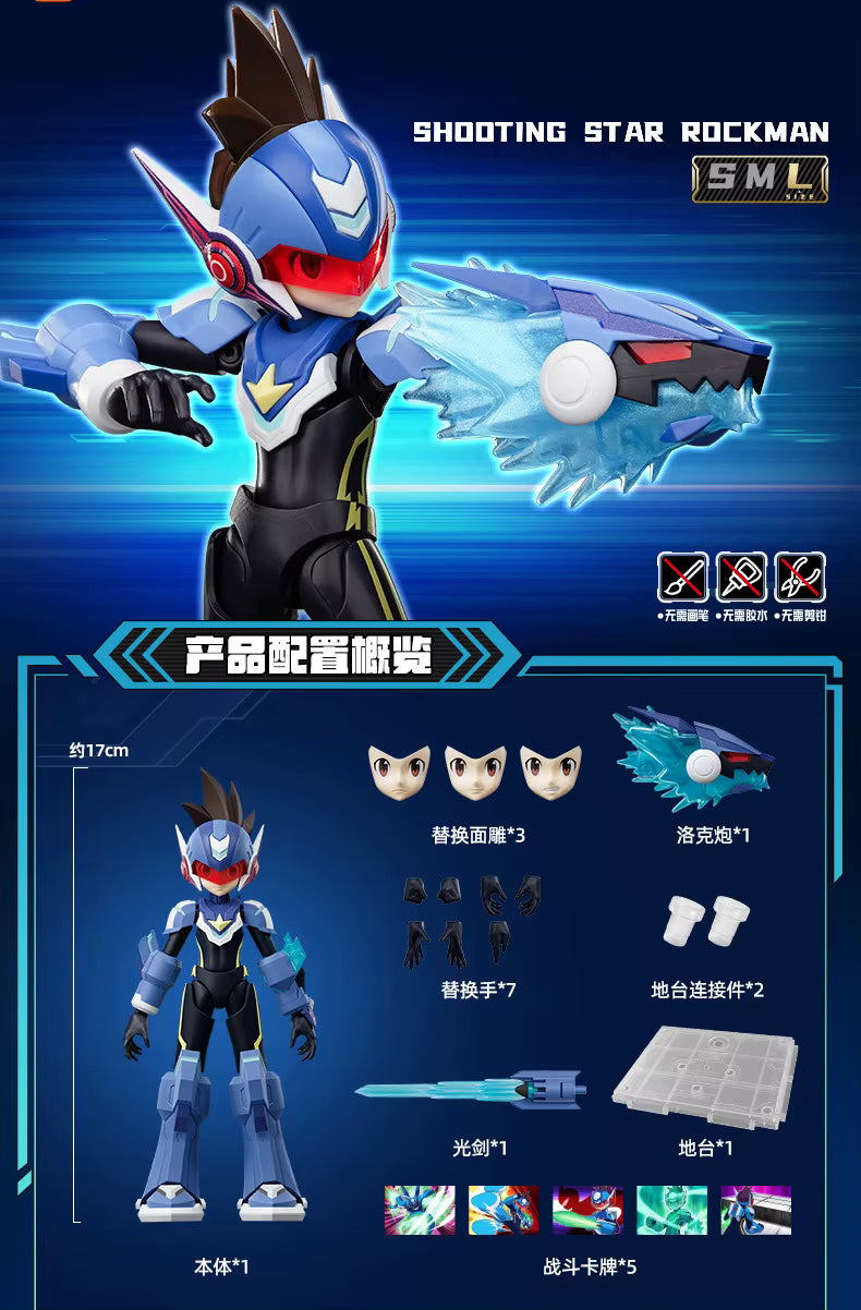 Mega Man Shooting Star – Blokees Champion Class 01 – Model Kit