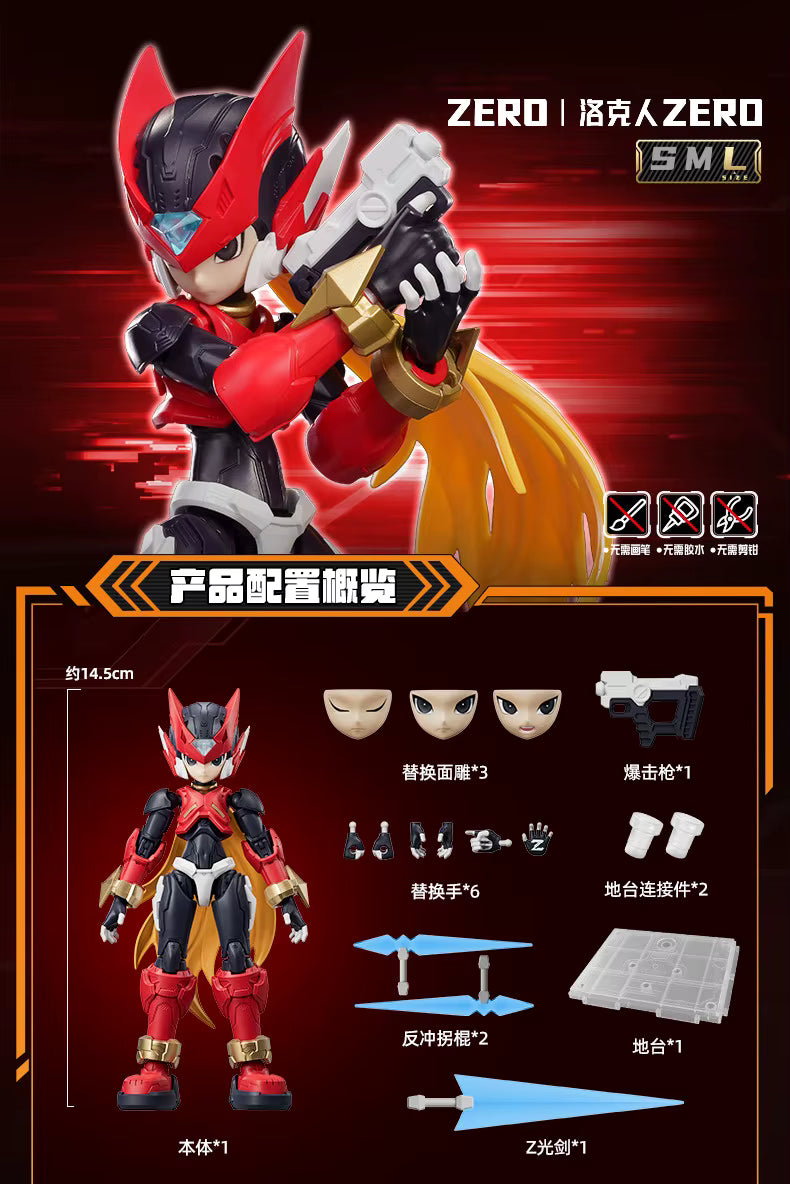 Mega Man Zero – Blokees Champion Class 02 – Model Kit