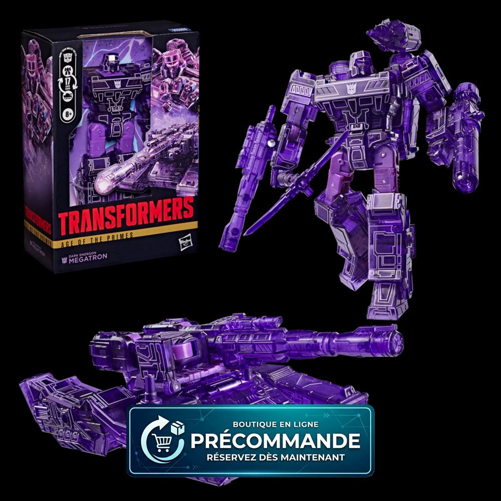 Transformers Age of the Primes Dark Energon Megatron classe Voyageur