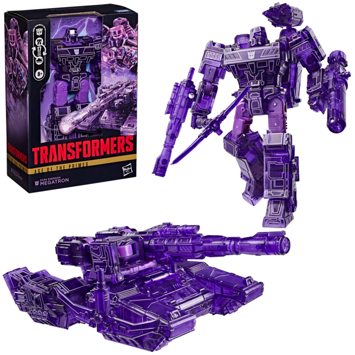 Transformers Age of the Primes Dark Energon Megatron classe Voyageur