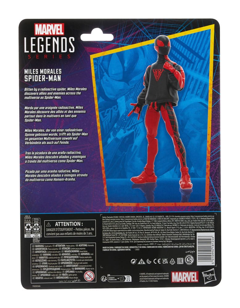 Marvel Legends Retro Collection – Miles Morales Spider-Man – 15 cm
