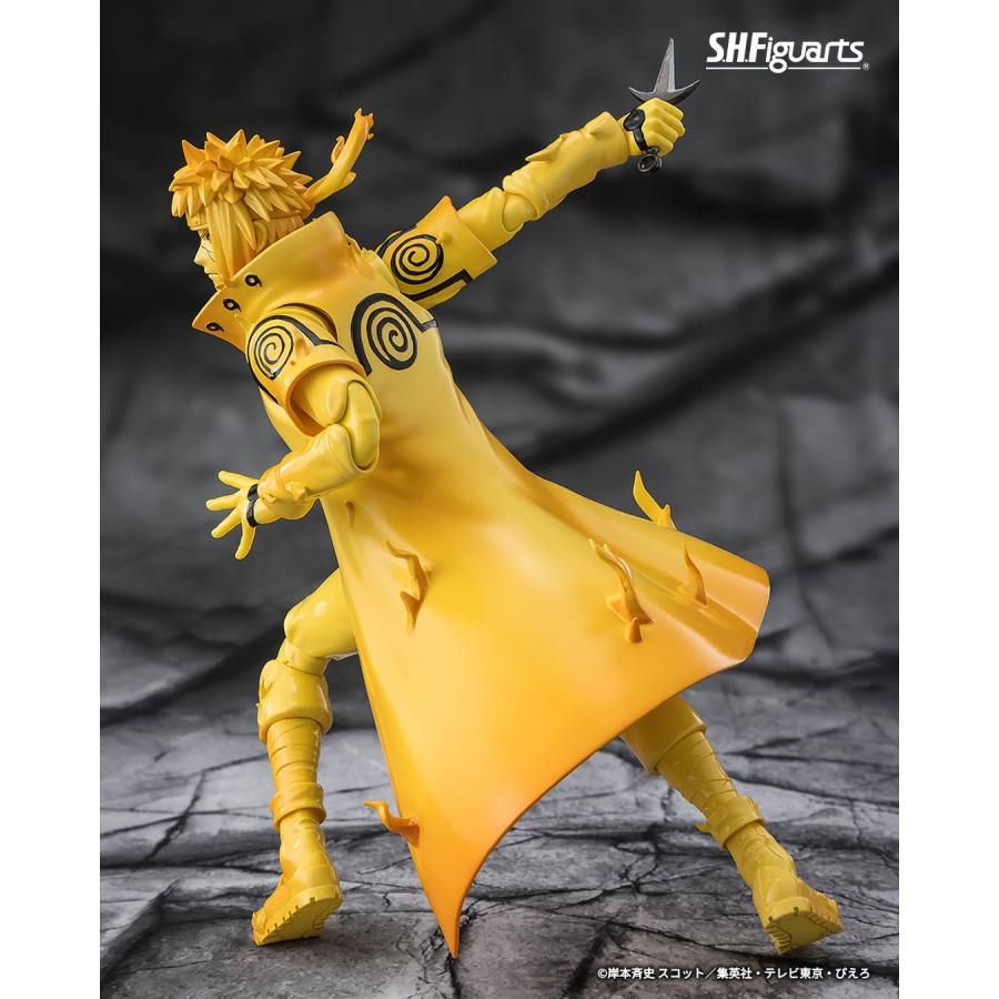 Naruto figurine S.H.Figuarts Minato Namikaze (Kurama Link Mode) -Bond of Light That Shatters Darkness- 15 cm