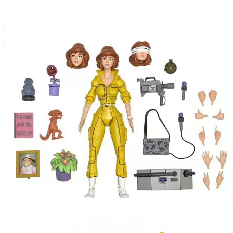 TMNT April O'neil figurine NECA - Toys Legacy Collection