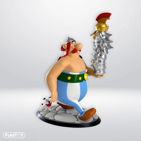 Astérix – Figurine Obélix « Pile de Casques »